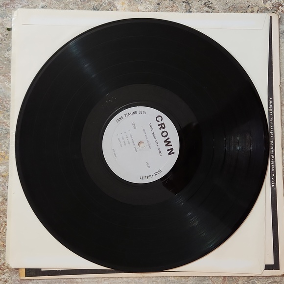 Etta James The Twist vinyl LP record - Picture 3 of 4